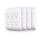 Coby Plug Adapter, 6 Outlet(s) White CB-5503 - alternate 1